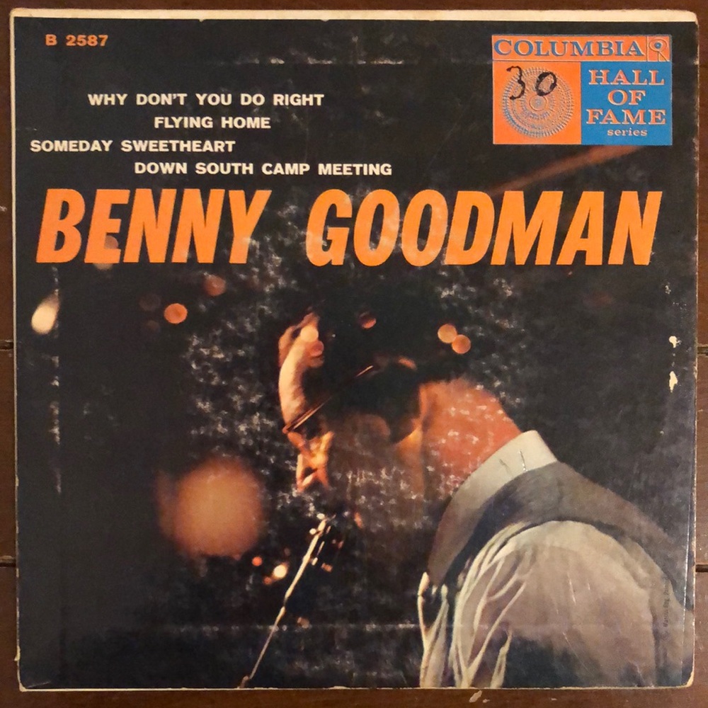 Benny Goodman Vinyl 45 Record